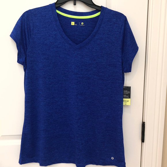 *NEW* Xersion Work Out/Yoga Vneck Tee Size L - Picture 7 of 7